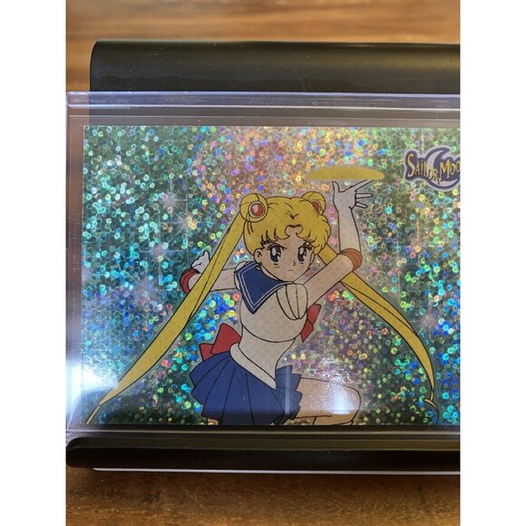 Sailor Moon 1997 Dart Flipcards Sailor Moon #P2 Prismatic Card - Picture 3 of 9